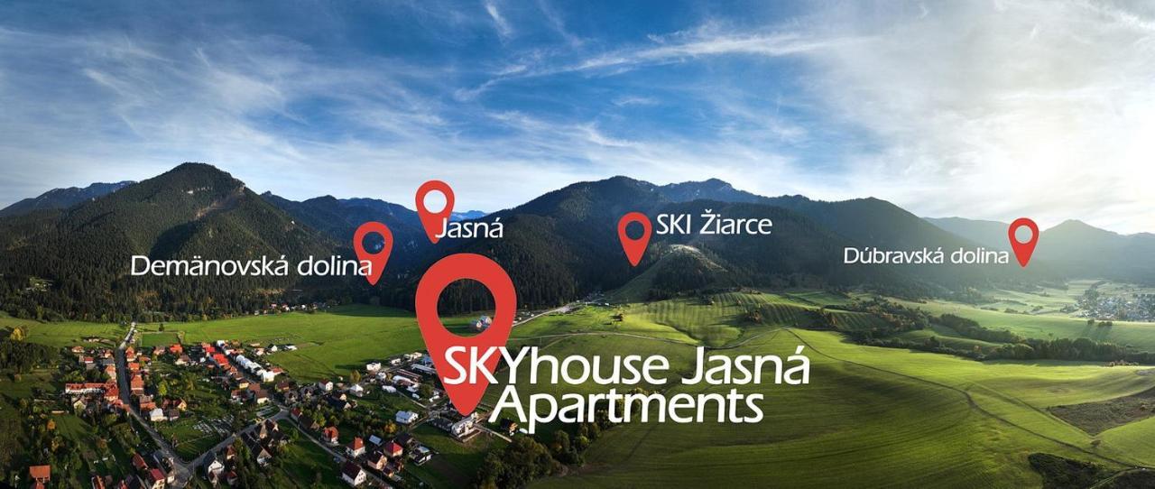 Sky-House Jasna Apartments Pavčina Lehota Exteriör bild