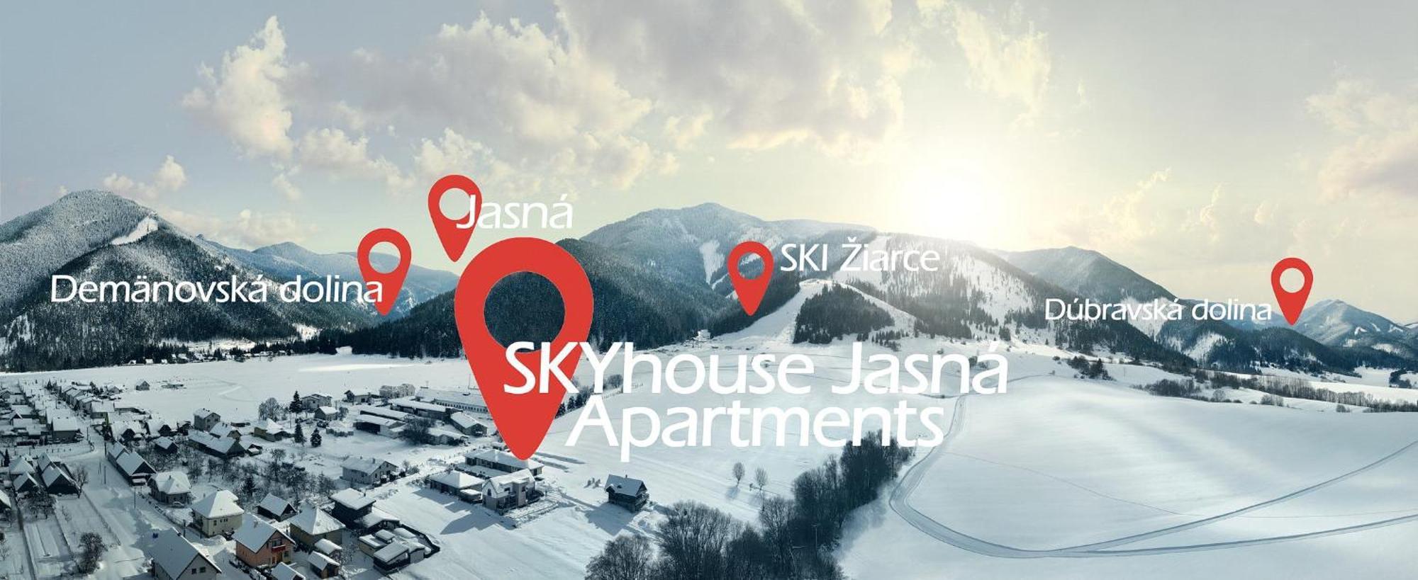 Sky-House Jasna Apartments Pavčina Lehota Exteriör bild